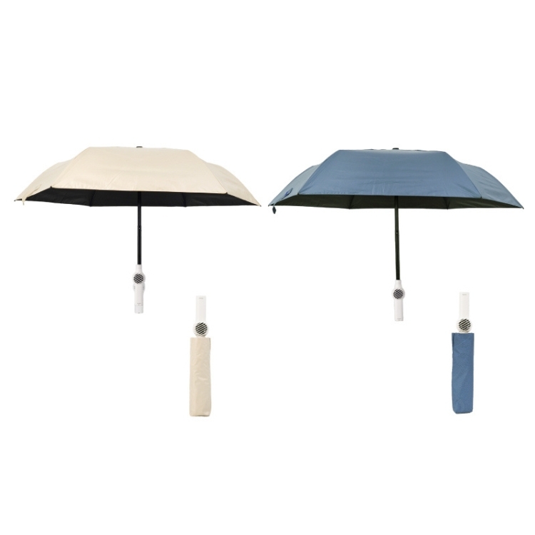 日本 Thanko Fanbrella POLE 風扇雨傘