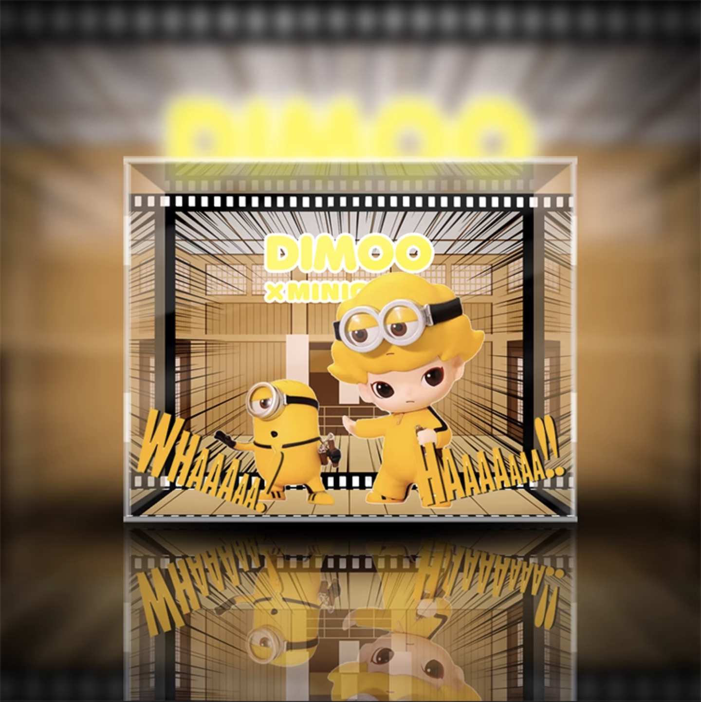 [AOWOBOX] Dimoo Minions 小黃人 展示盒
