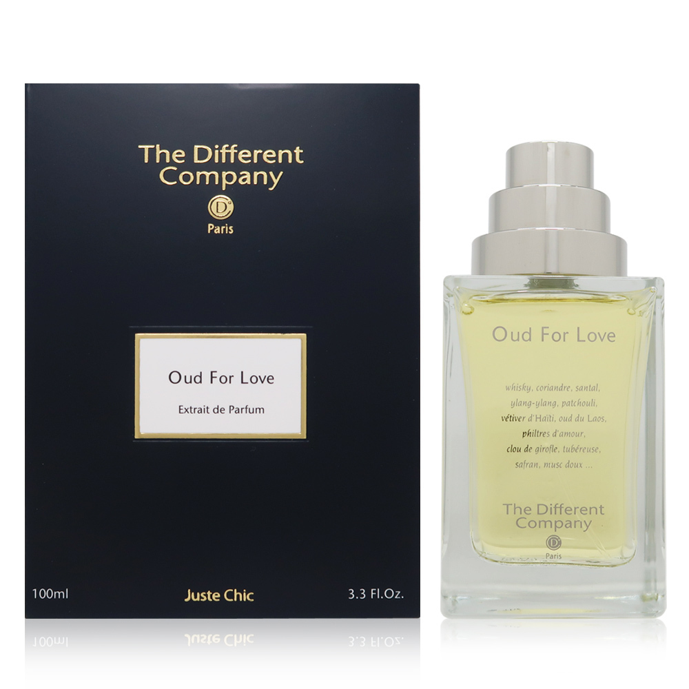 The Different Company Oud For Love 愛之沉香(寧靜香沉) 香精 EXTRAIT 100ml
