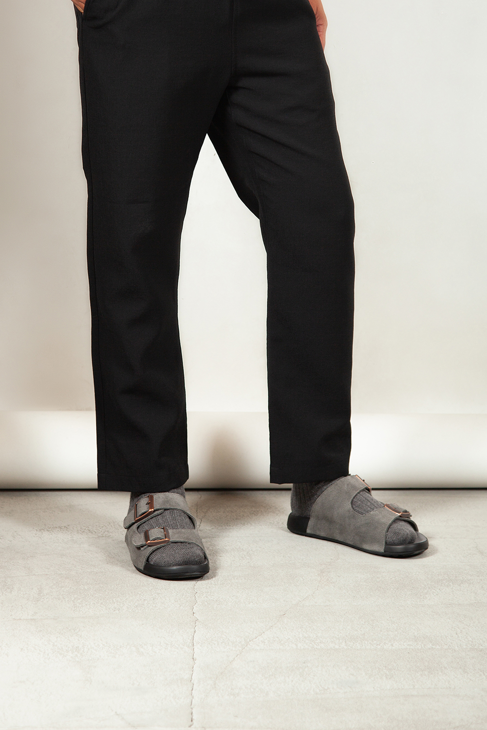 Earth Man 麂皮柔軟膠底男鞋