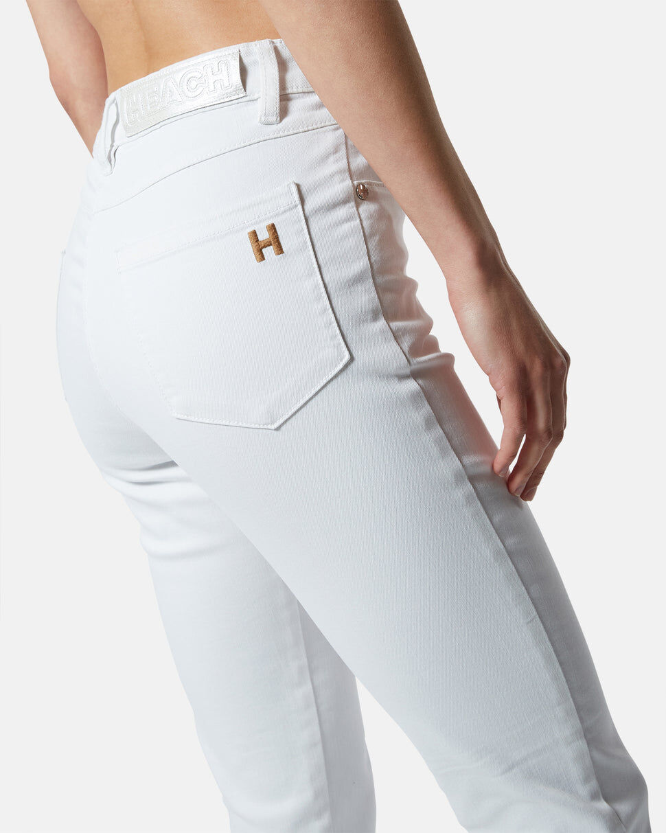 【Silvian Heach】個性合身單寧長褲