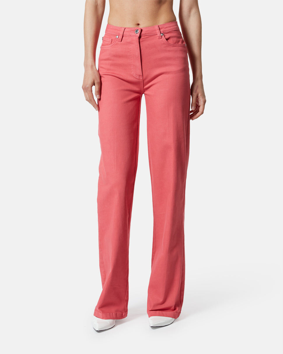 【Silvian Heach】個性修身單寧色褲