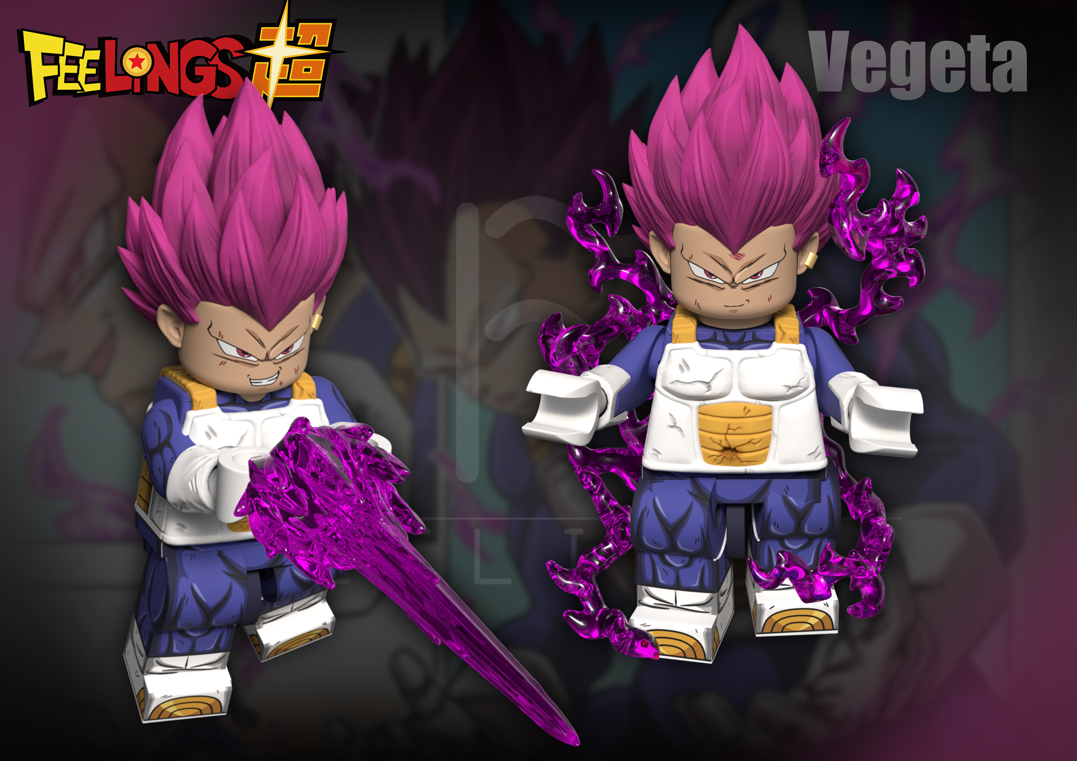 【Feelings】自我極意貝吉塔-戰鬥服版