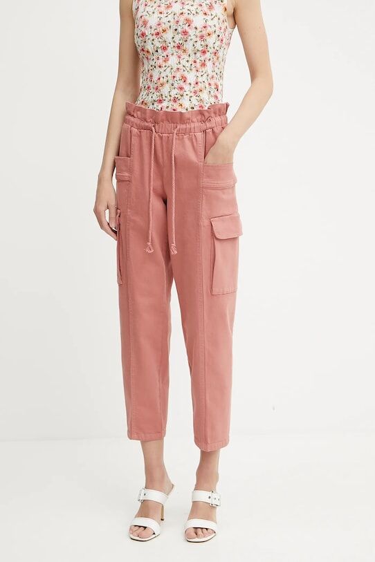 【Silvian Heach】個性修身單寧色褲