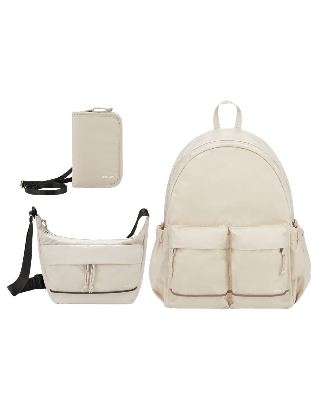 [Branden Safe]  FULL SET 背包+ 斜孭袋 mini +護照卡片袋套裝 🔥