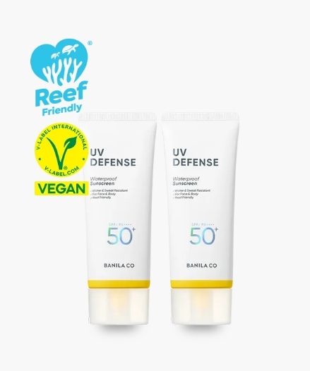 韓國代購 BANILA CO UV防水防曬乳50+ SPF/PA++++（買1送1）