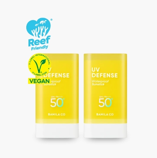 韓國代購 BANILA CO UV防水防曬棒50+ SPF/PA++++（買1送1）