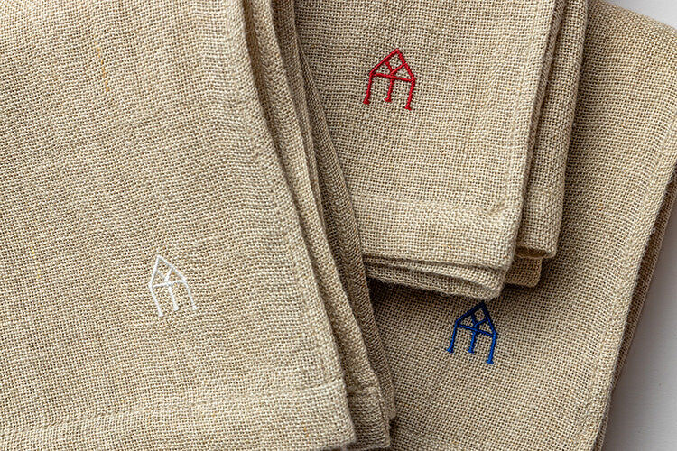 Casa 亞麻茶巾＿純白