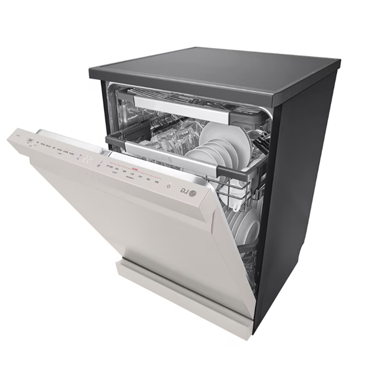 LG 樂金 14人份 QuadWash☆ Steam WIFI 四方洗蒸氣洗碗機(DFB335HE) 含安裝