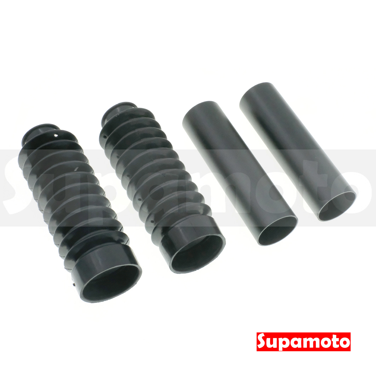 -Supamoto- 前叉防塵套—C (黑化/上管/41mm/短版/前避震/橡皮套/復古/鋁合金/檔車/改裝/通用)