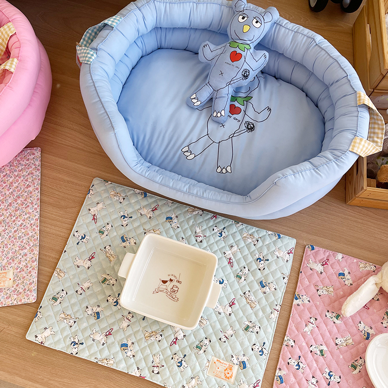 OOPS!｜防滑餐墊  Doggy 粉色