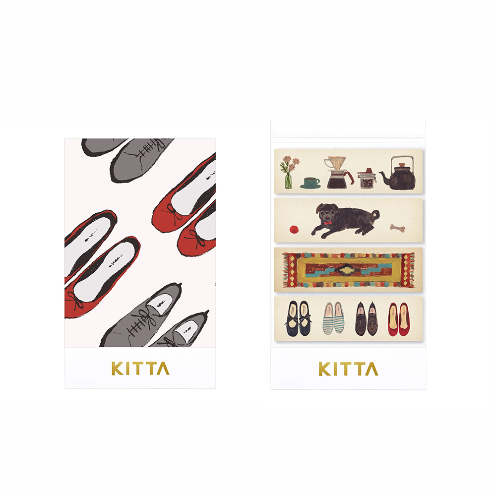 KING JIM ｜ KITTA 隨身攜帶和紙膠帶 復刻版 生活雜貨