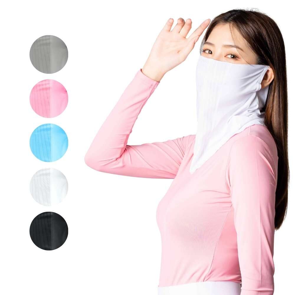 MEGA UV-508 冰感防曬透氣網眼面罩