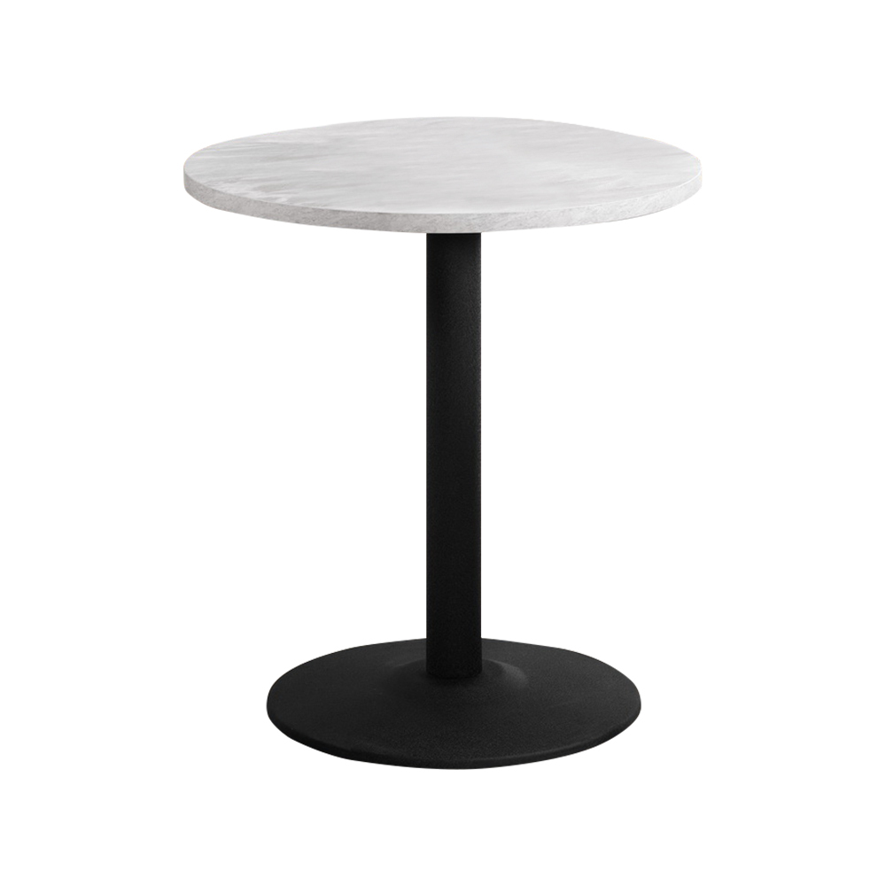 艾威特2.3尺工業風圓型餐桌/小圓桌/休閒桌/商業洽談桌(直徑70x高75cm-三色可選)