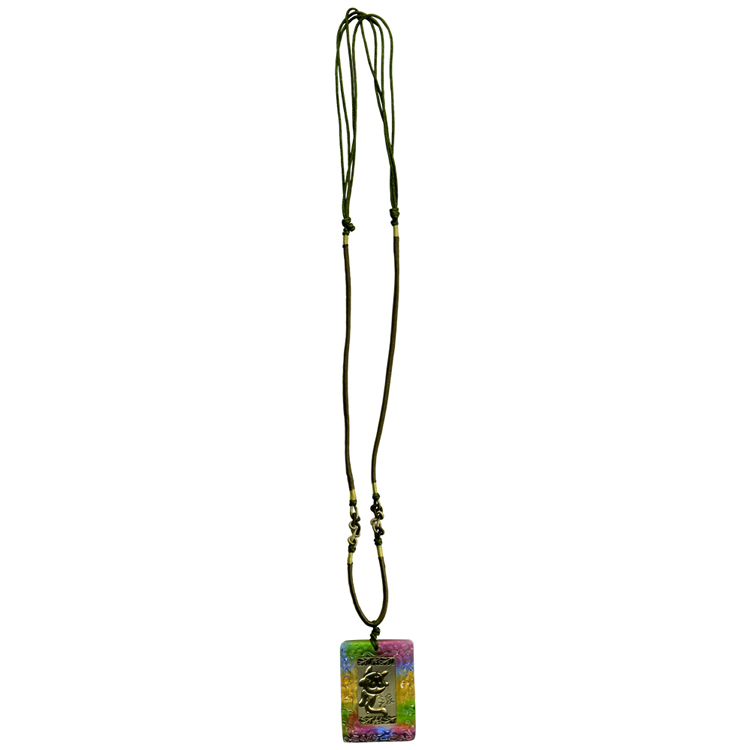 鹿港窯 開運金箔琉璃項鍊~十二生肖