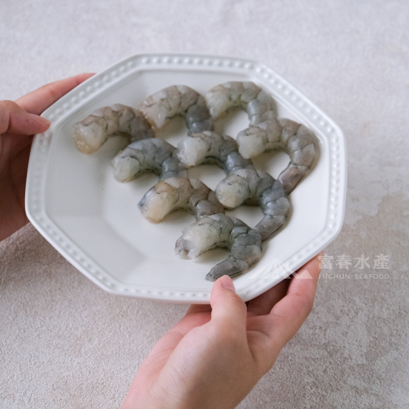 批發 -【 台灣手剝無澎發白蝦仁 】(50包/箱出貨)