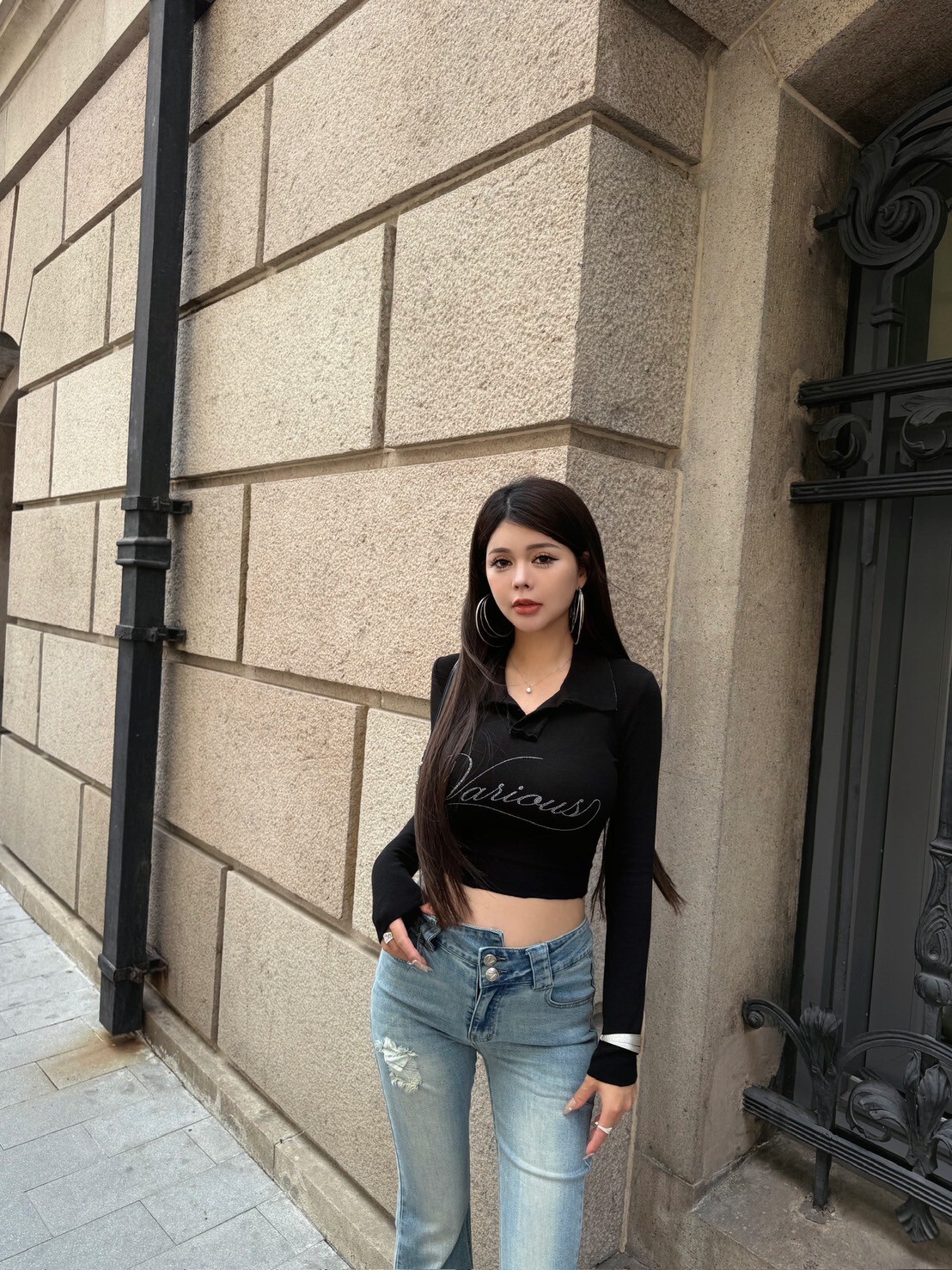 雲絨欲界’Cloud—V領大奶t