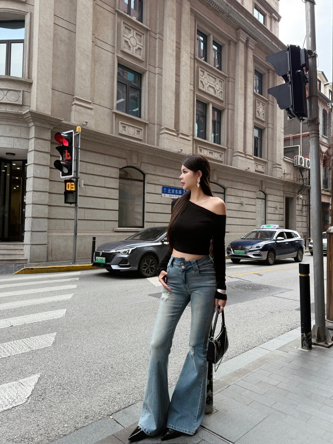 🤍斜肩繆斯’Muse—斜肩上衣