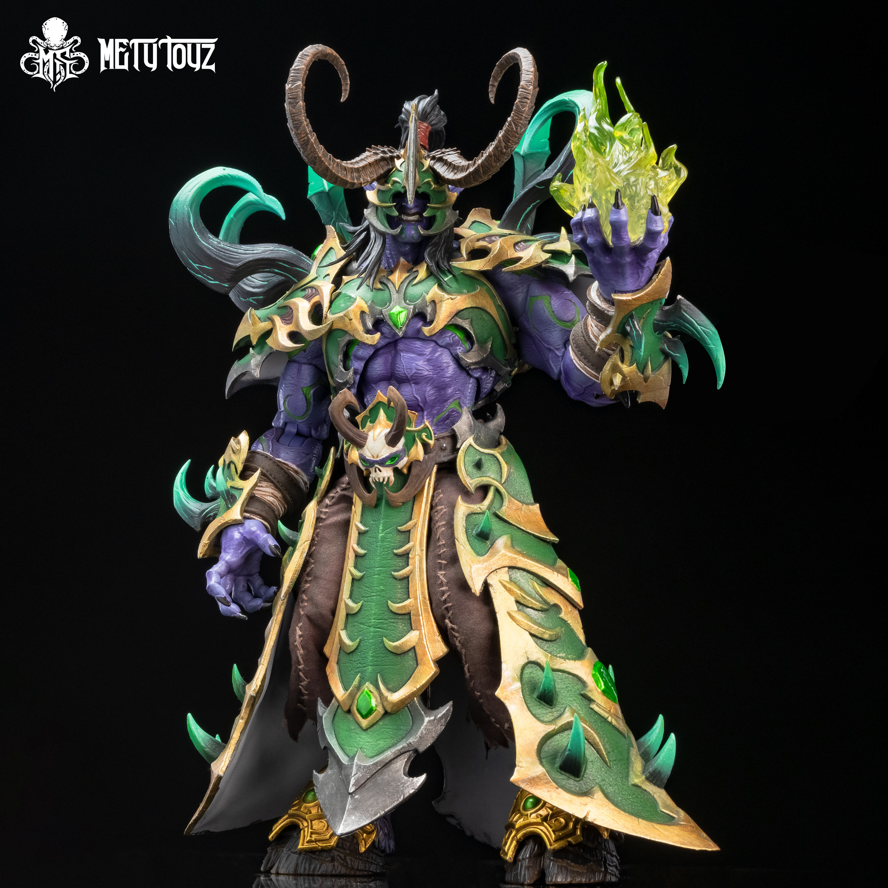 (預訂) Metytoyz WF2025限定 1/10 惡魔獵手帝王鎧甲版 可動人偶