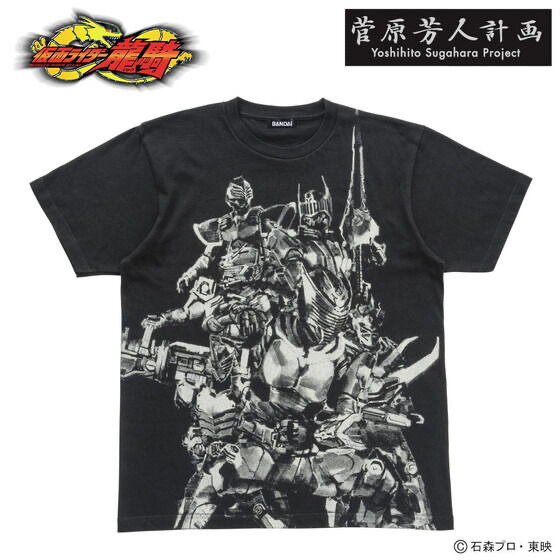 230874 Pbandai 預訂 2025/7月 菅原芳人計画　仮面ライダー龍騎　ミラーワールドTシャツ