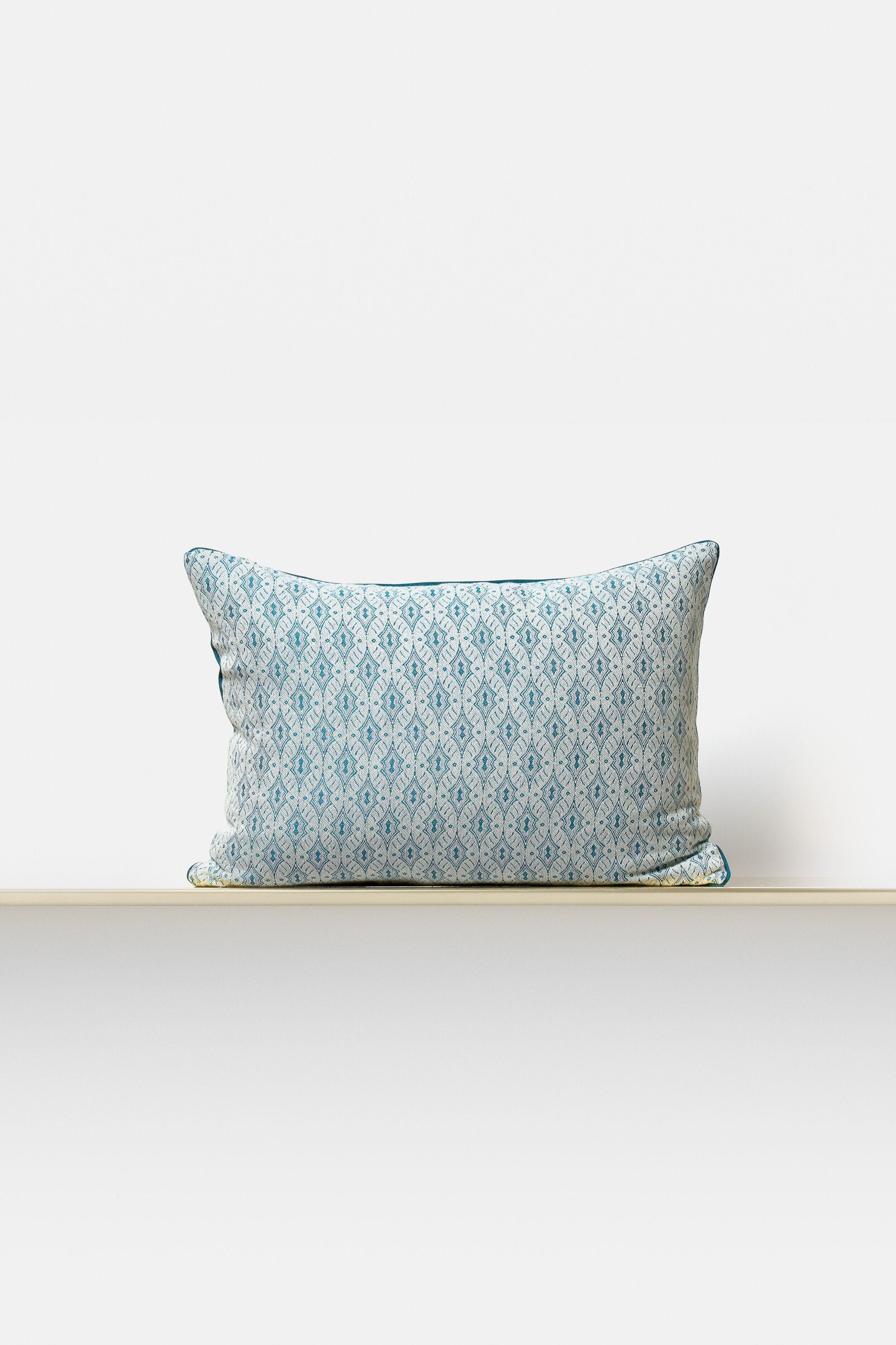 Bocca 靠枕＿孔雀綠