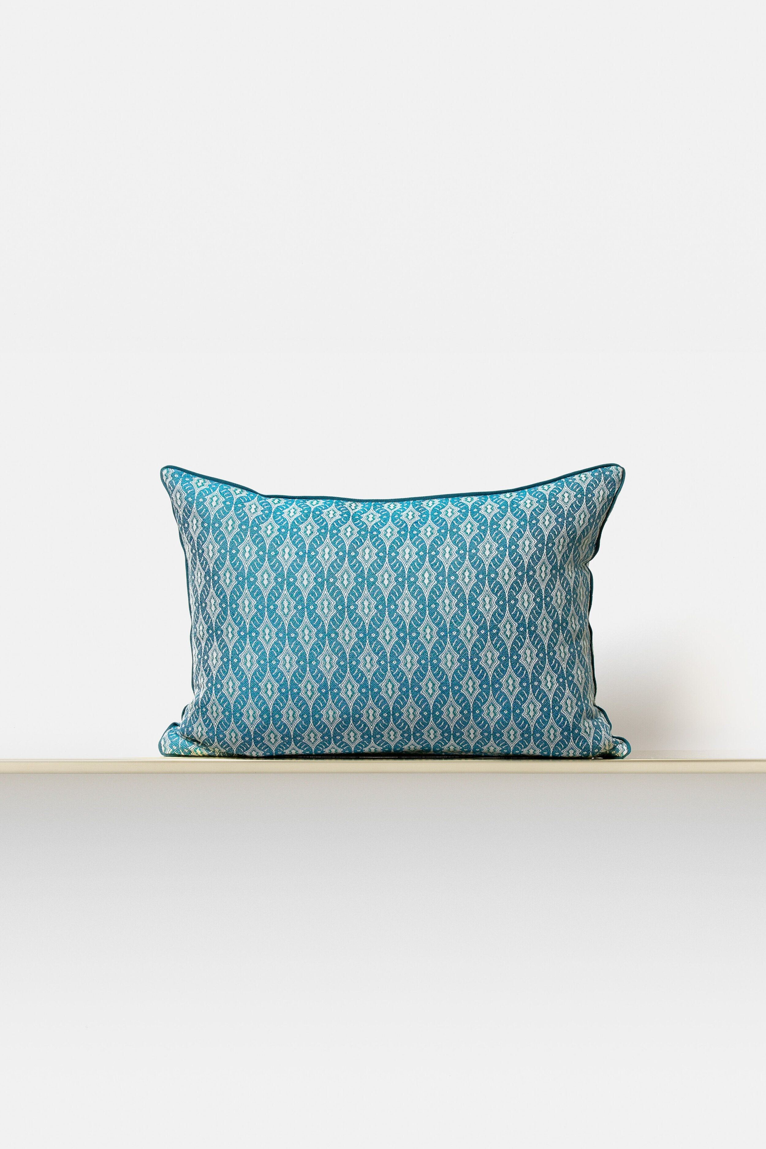 Bocca 靠枕＿孔雀綠