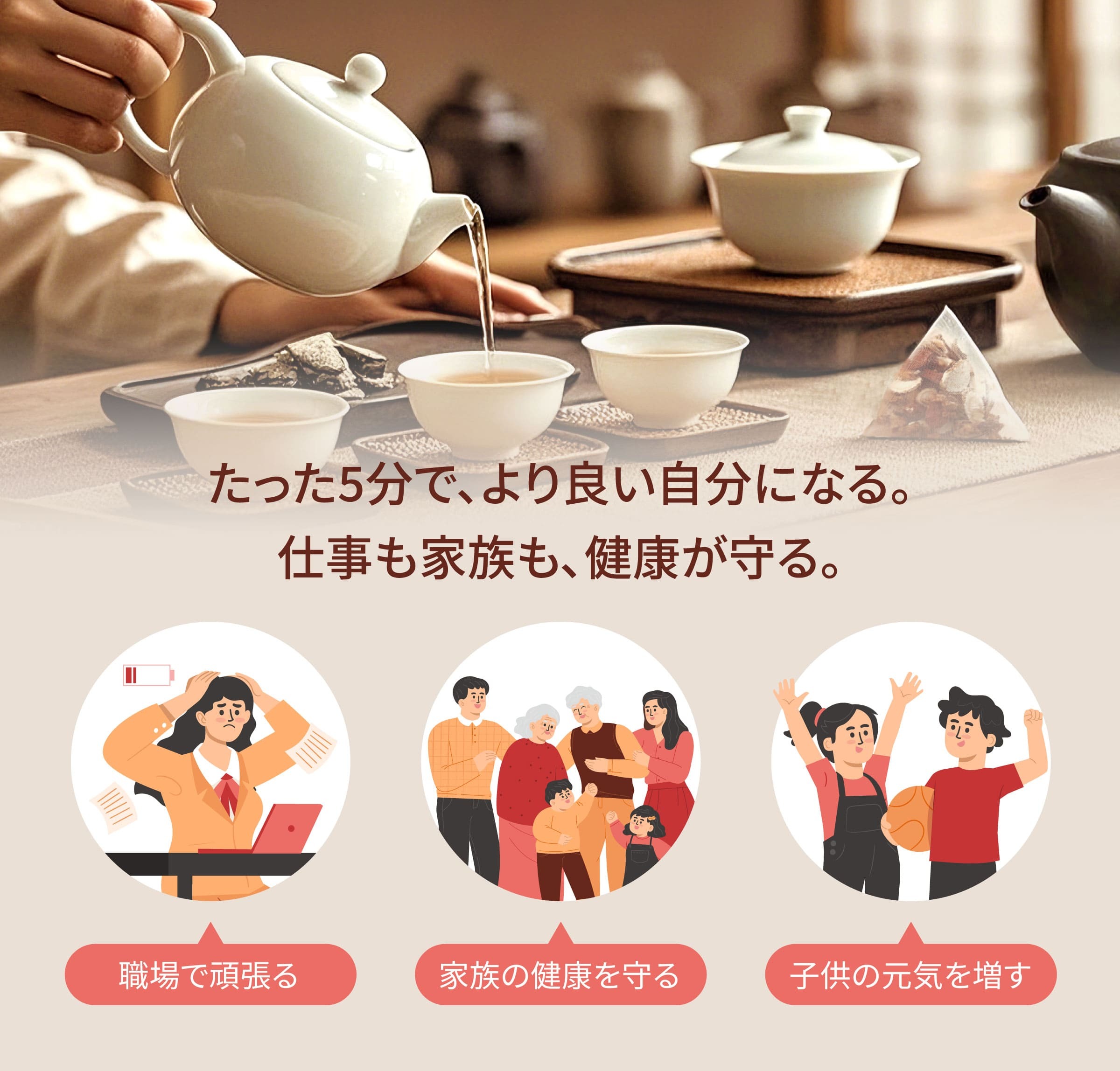 Dengyi 元気になるのターゲット