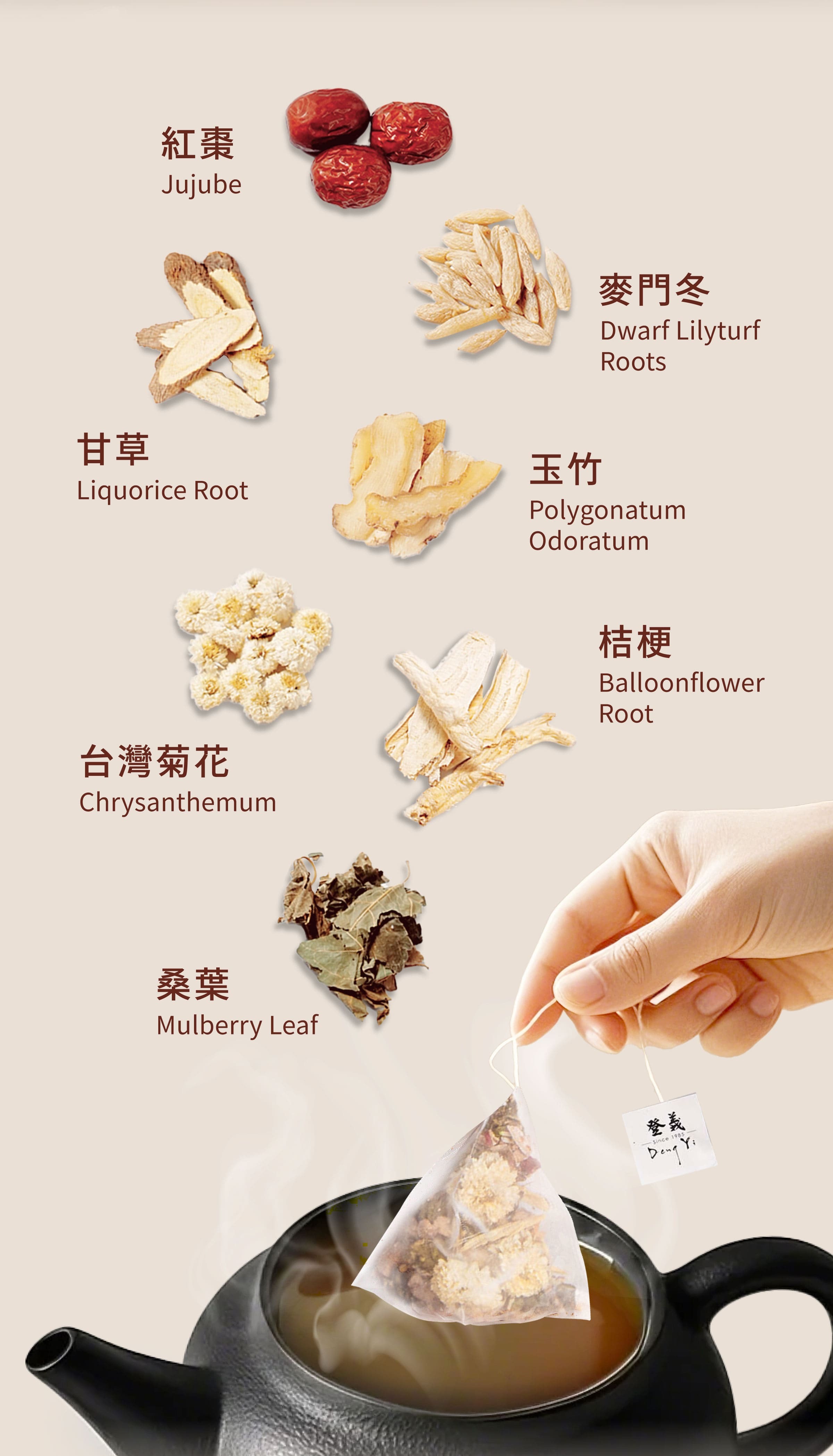 Dengyi 元気になるの材料