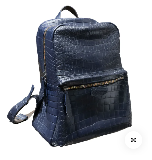 ANA - Crocodile Leather Backpack