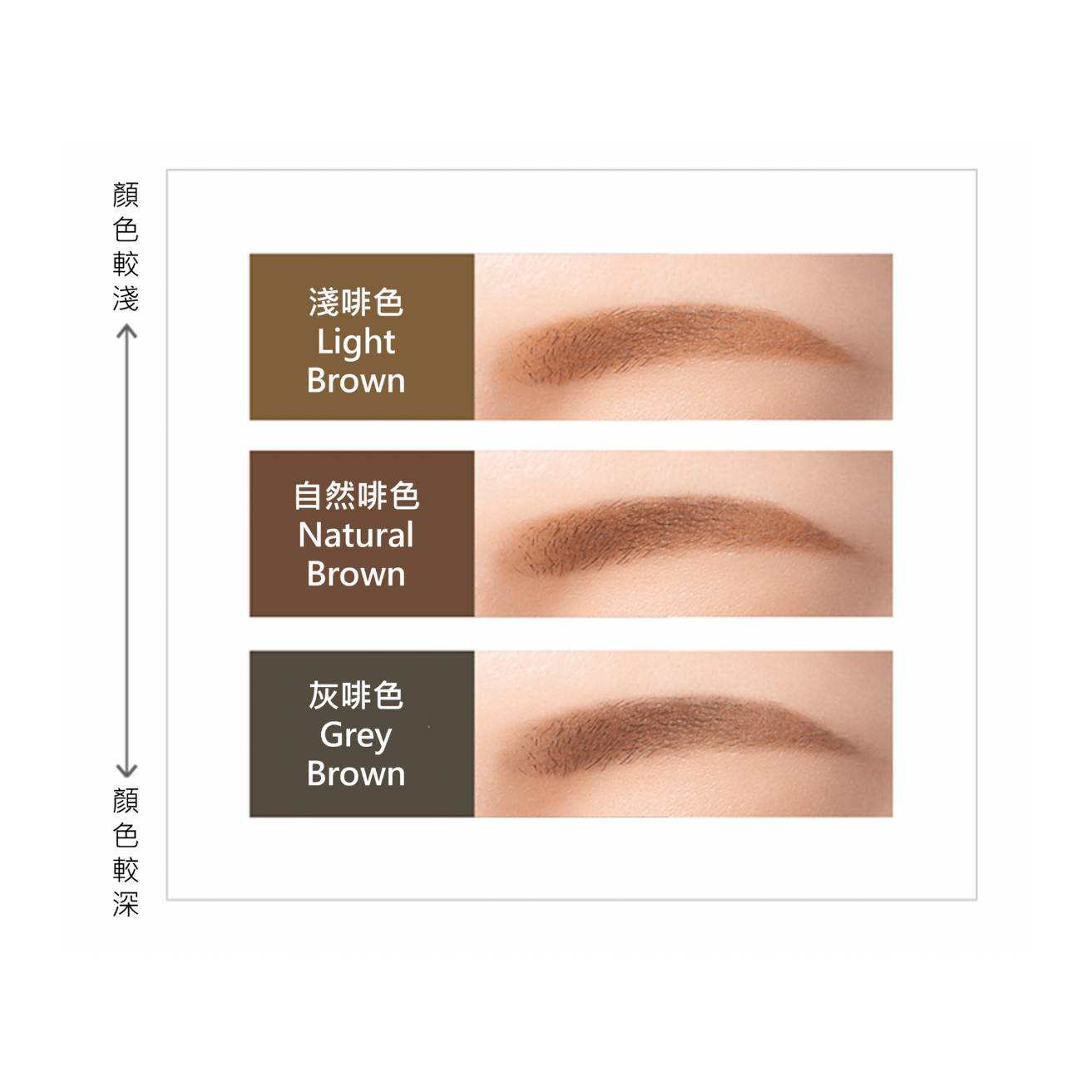 SOFINA 持久鎖色3 in 1 塑形眉筆組合 (筆芯)