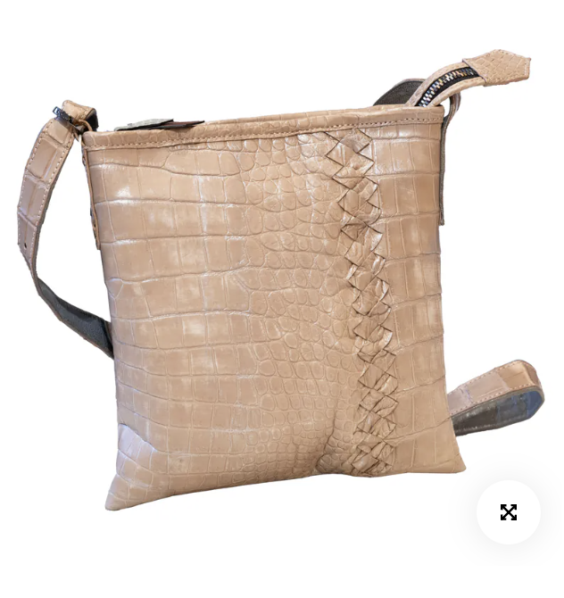 ANA - Women's Crocodile Leather Handbag