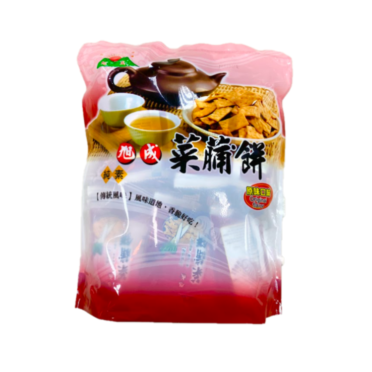 （箱購）旭成菜脯餅250g(10入/箱)