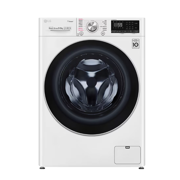 LG 樂金 9公斤 Wi-Fi蒸洗脫烘 滾筒洗衣機(WD-S90VDW)