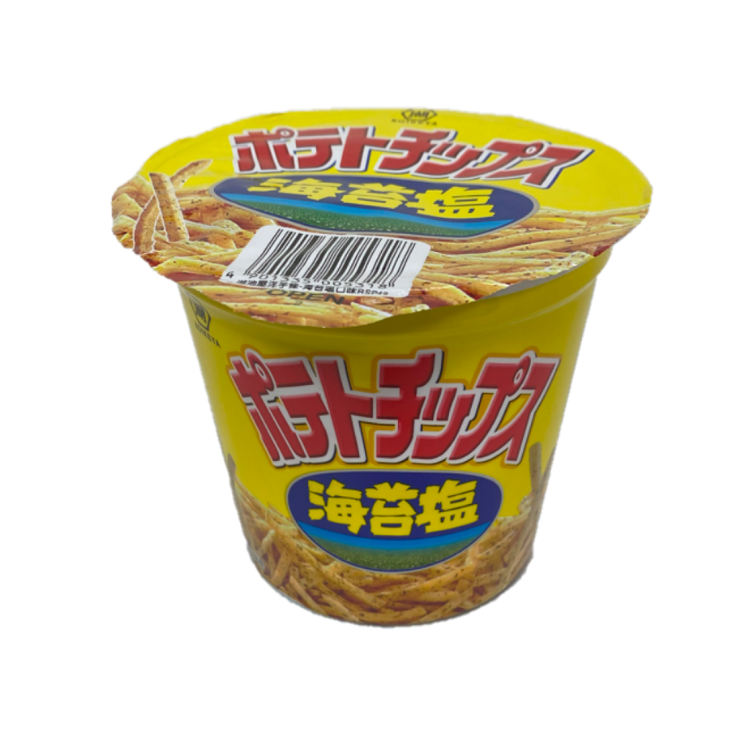 （箱購）湖池屋洋芋條-海苔塩口味65g(12入/箱)