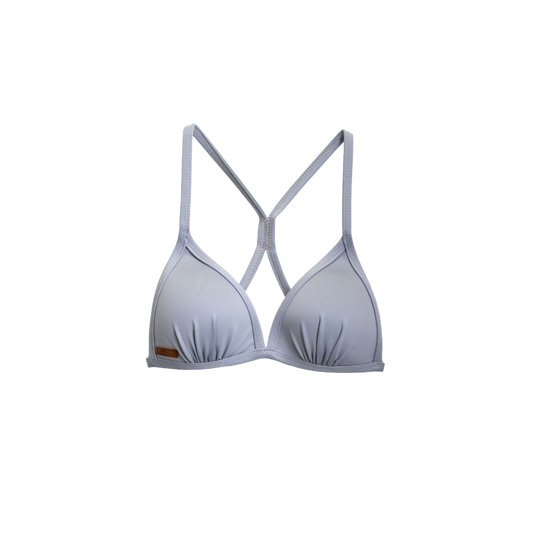 ▲Muiiswim UPV 三角美胸綁帶上衣 岩石灰