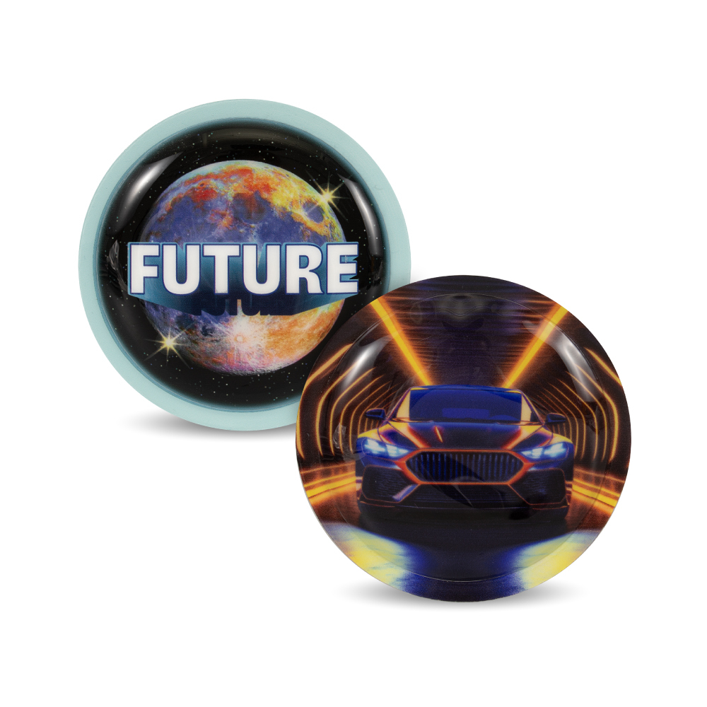 替換式魔鬼氈徽章(2入組)-雷電疾影