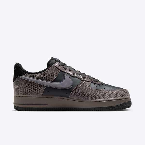 Nike Air Force 1 07 Lv8 HF2898-001 男 運動休閒鞋 蛇紋 蛇年限定 舒適 穿搭 黑
