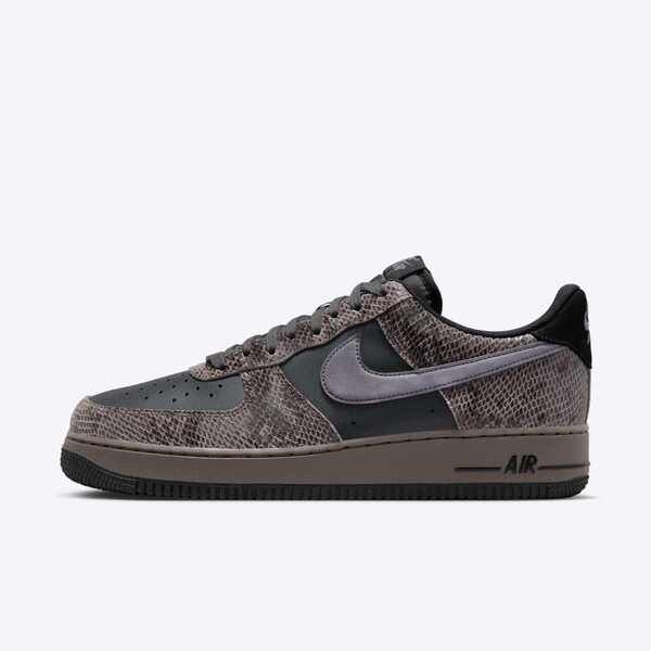 Nike Air Force 1 07 Lv8 HF2898-001 男 運動休閒鞋 蛇紋 蛇年限定 舒適 穿搭 黑