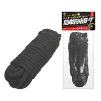 A-One 簡單拘束繩子 10米 (黑)