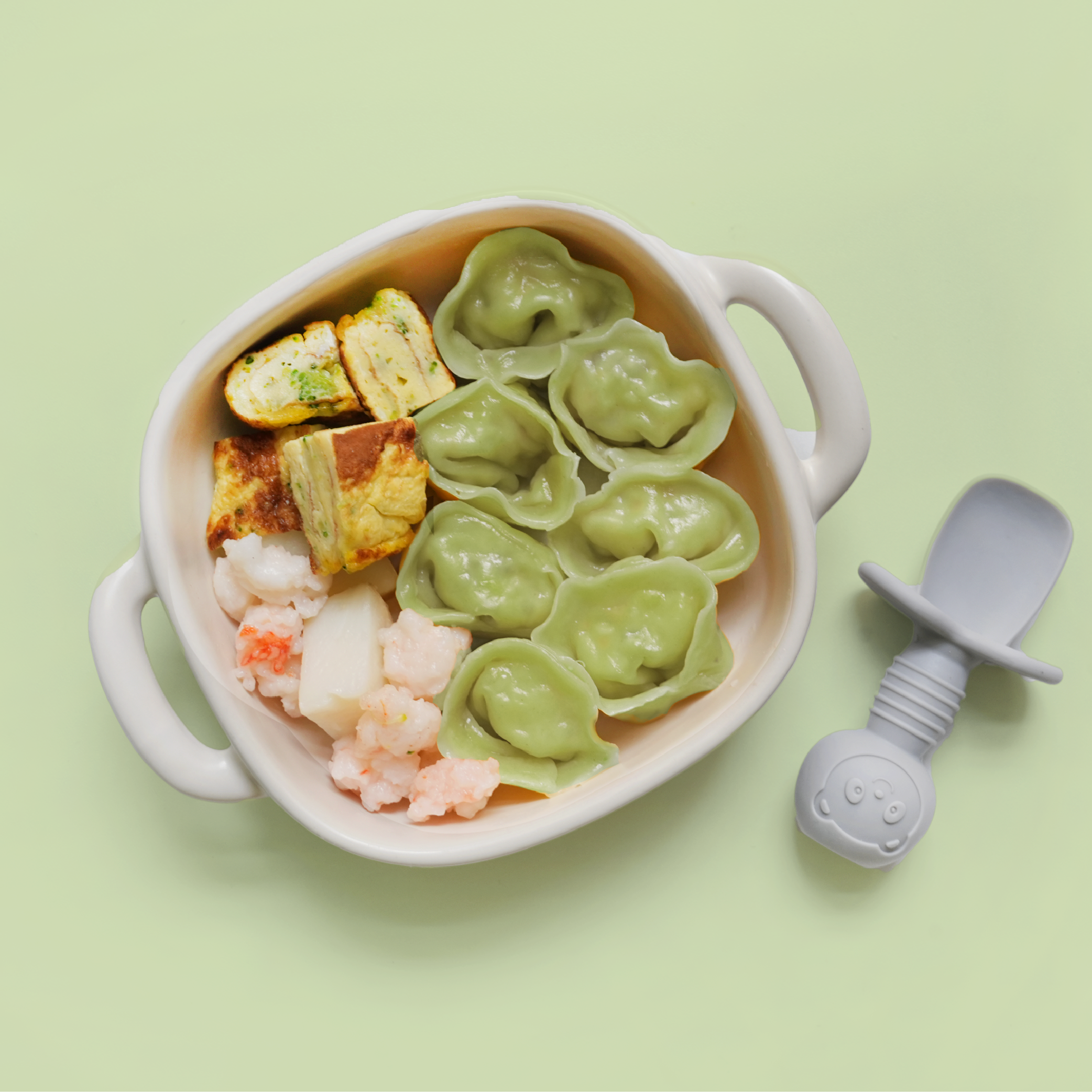 寶寶水餃｜蔬菜豬肉｜適合1歲以上｜單盒入(220g)｜冷凍