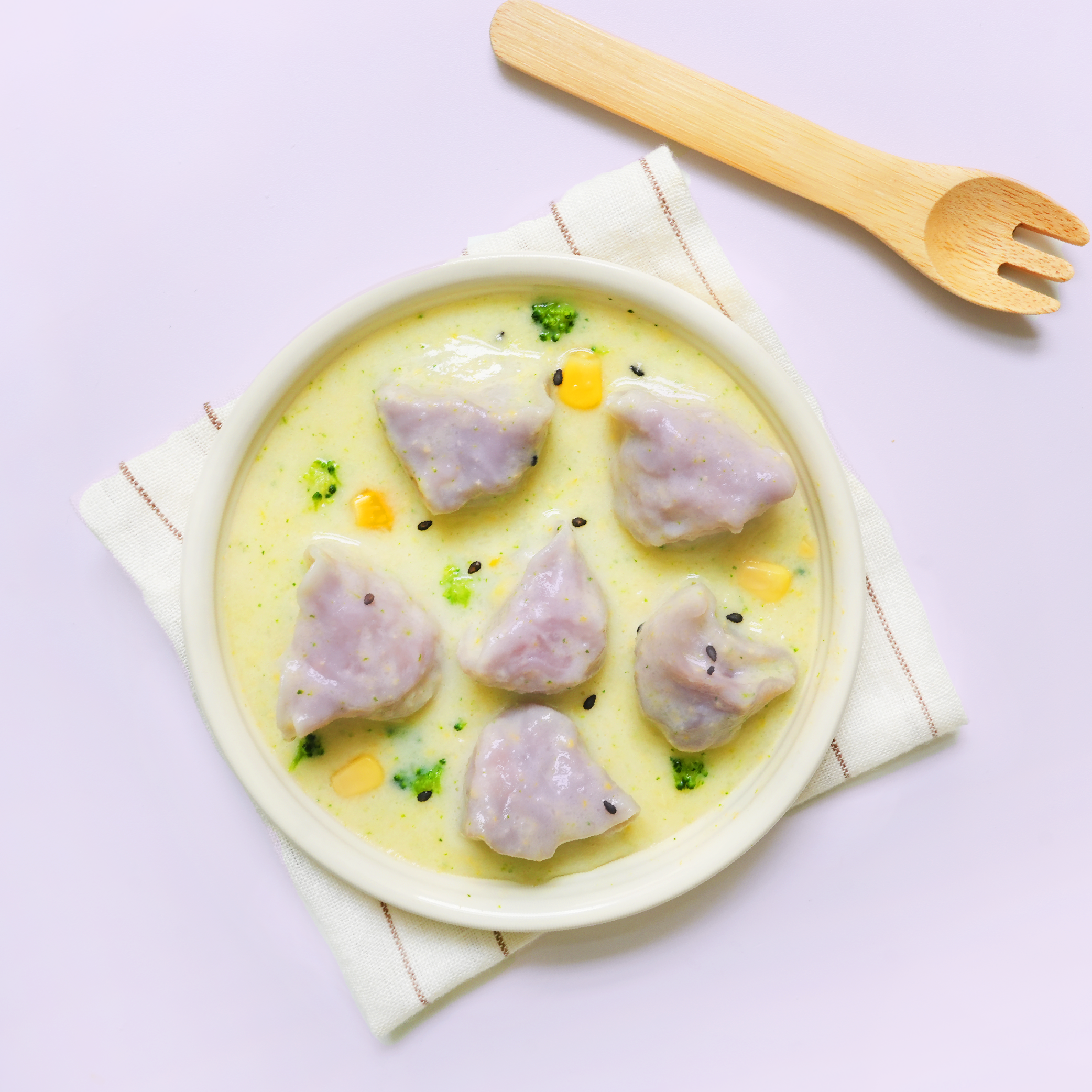 寶寶水餃｜鮮蔬魚肉｜適合1歲以上｜單盒入(220g)｜冷凍