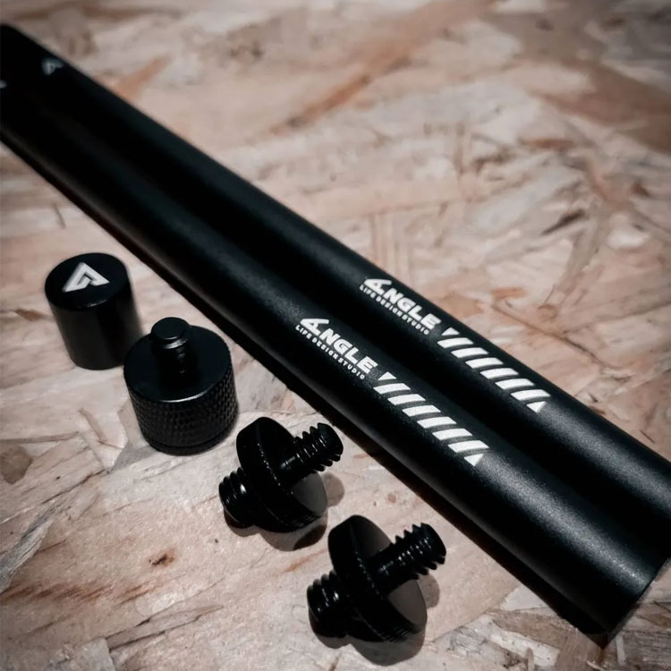 【ANGLE】新款20cm多功能鋁合金擴充桿(2入)