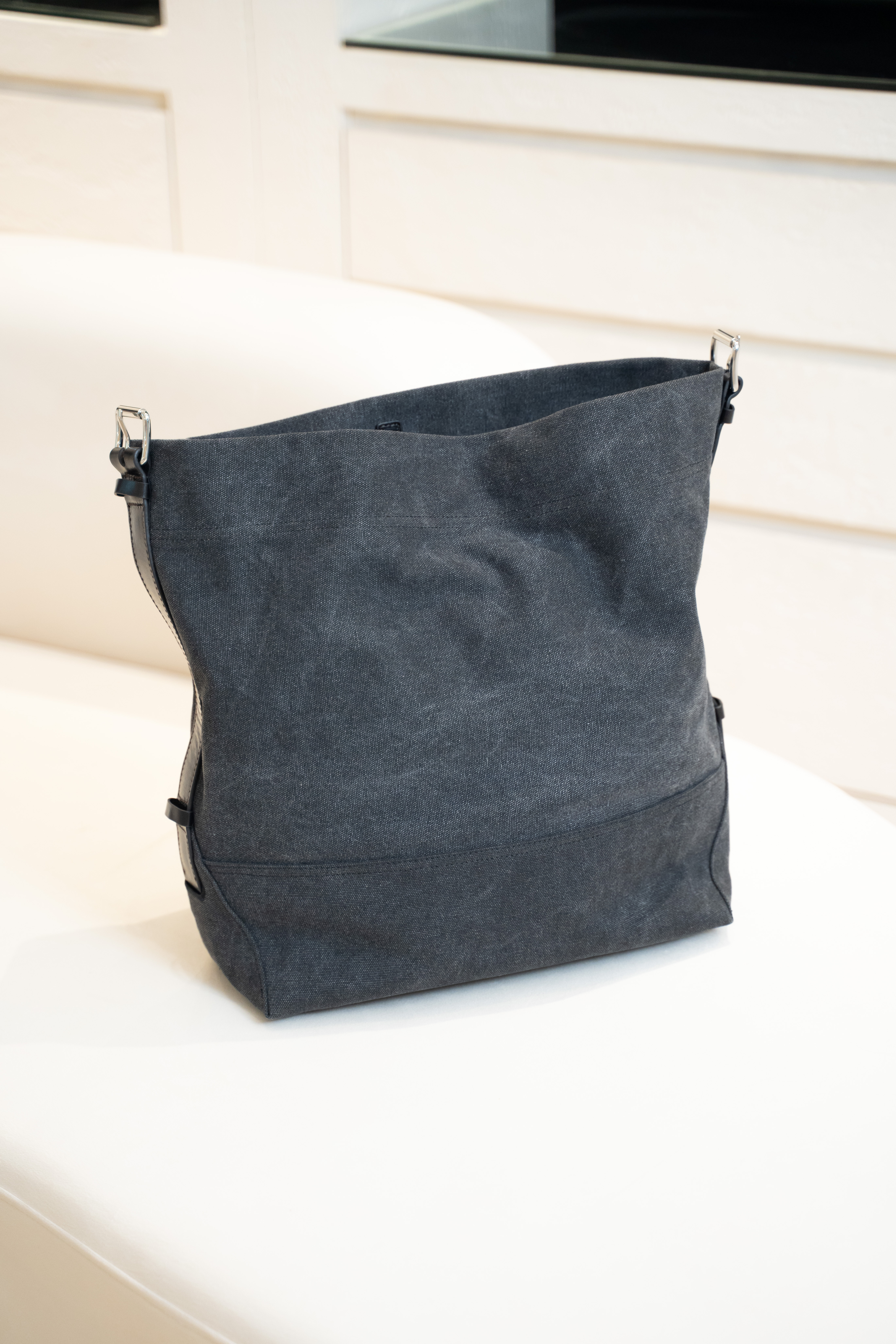 LEMAIRE BELTED TOTE BAG BLK ルメール トートバッグ 【LEMAIRE