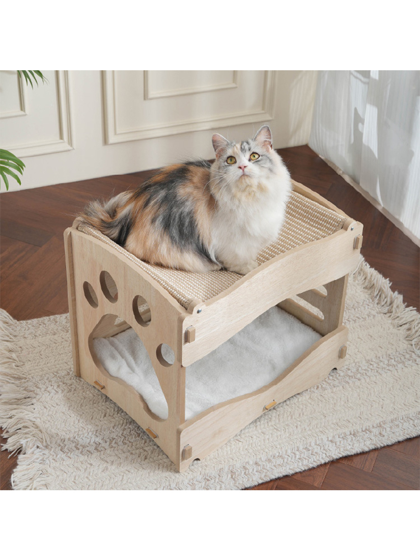 喵仙兒-簡約上下舖劍麻睡窩