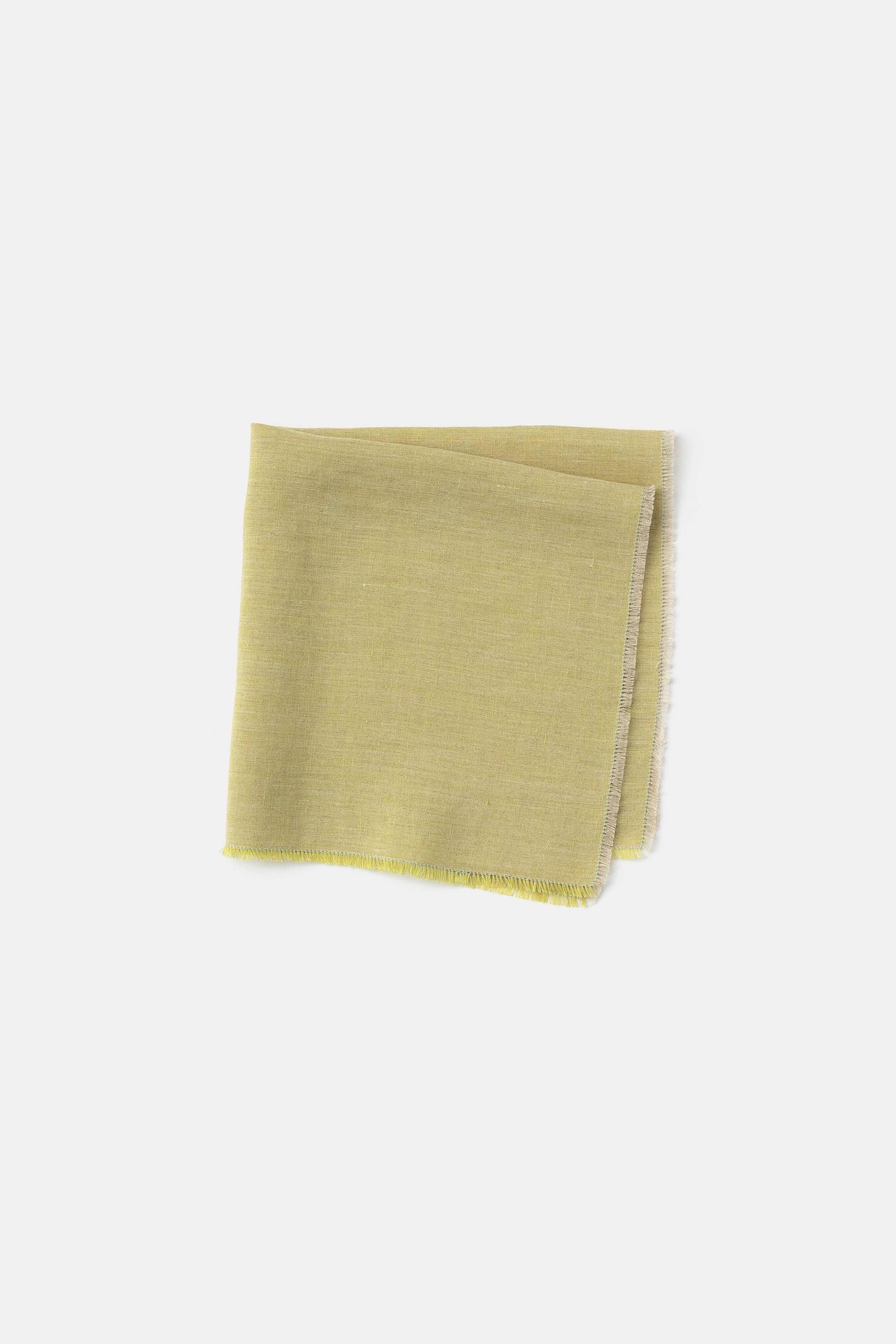 Portofino 亞麻餐巾＿芥末