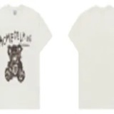 [S] ADLV DRAWING BEAR SHORT SLEEVE T-SHIRT CREAM, 25SS-TP-SS-AW-DRB-CRM (SAV416)