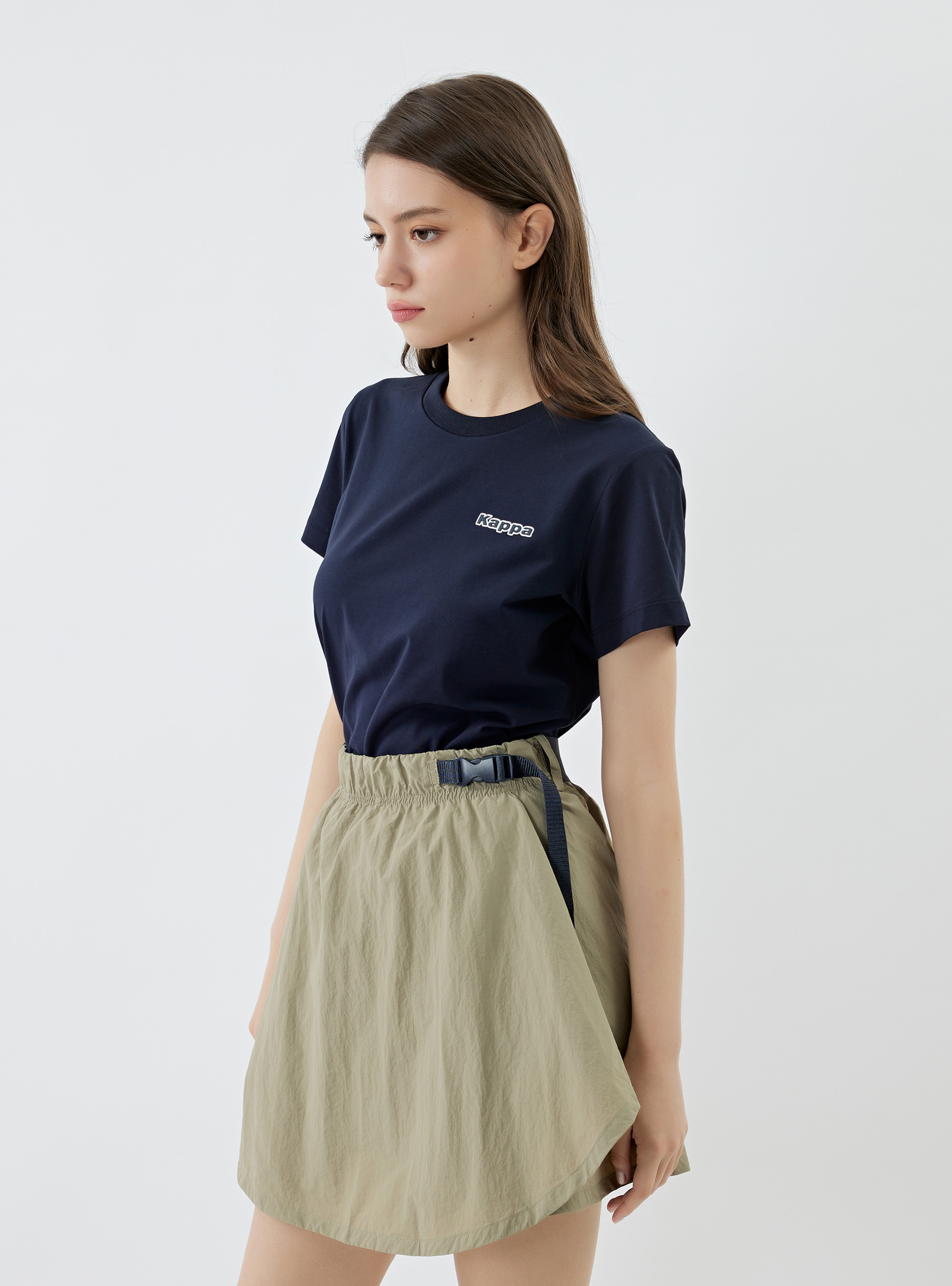 女款 基本款Logo圓領T-Shirt