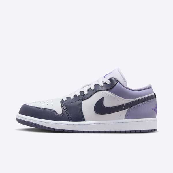 Nike Air Jordan 1 Low 553558-145 男 運動休閒鞋 AJ1 低筒 喬丹 穿搭 灰紫