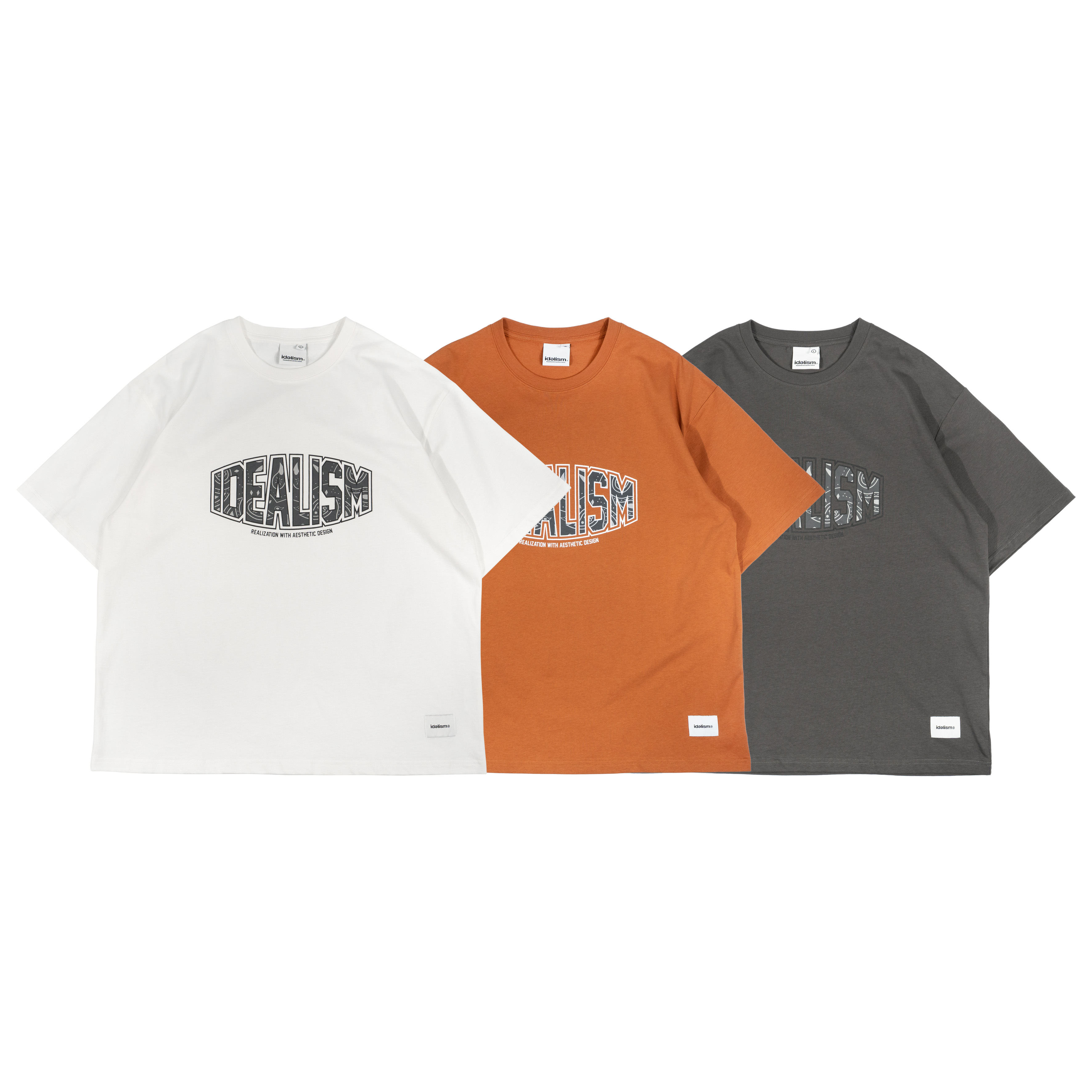 idealism IDE Paisley Tee/變形蟲短上衣【ID25012】