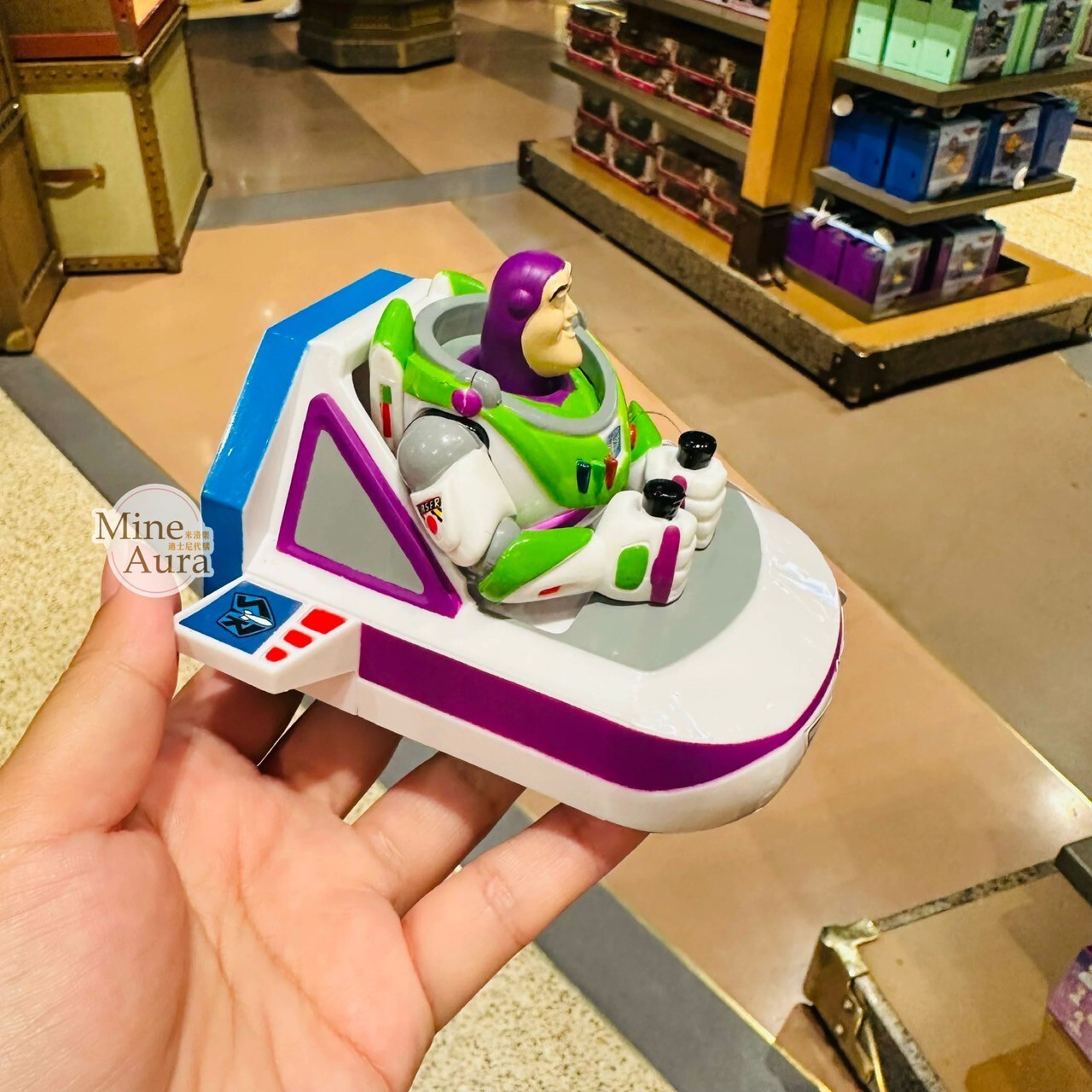 巴斯光年 Buzz Lightyear 太空船 造型 玩具 迴力車 玩具總動員 Toy Story -上海迪士尼樂園